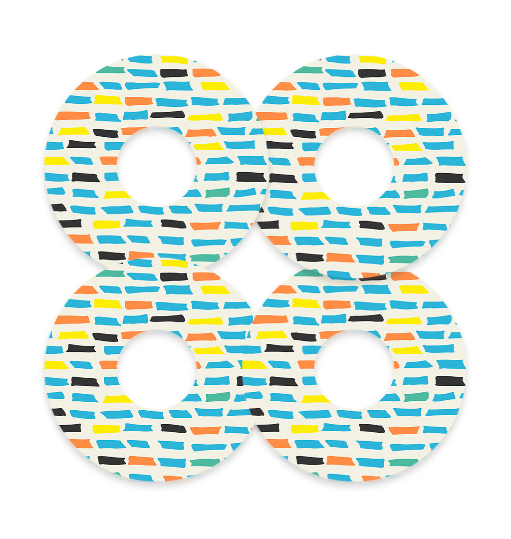 Colorful Sticks FreeStyle Libre 3 Plus & Lingo  Patch Tape - Pump Peelz