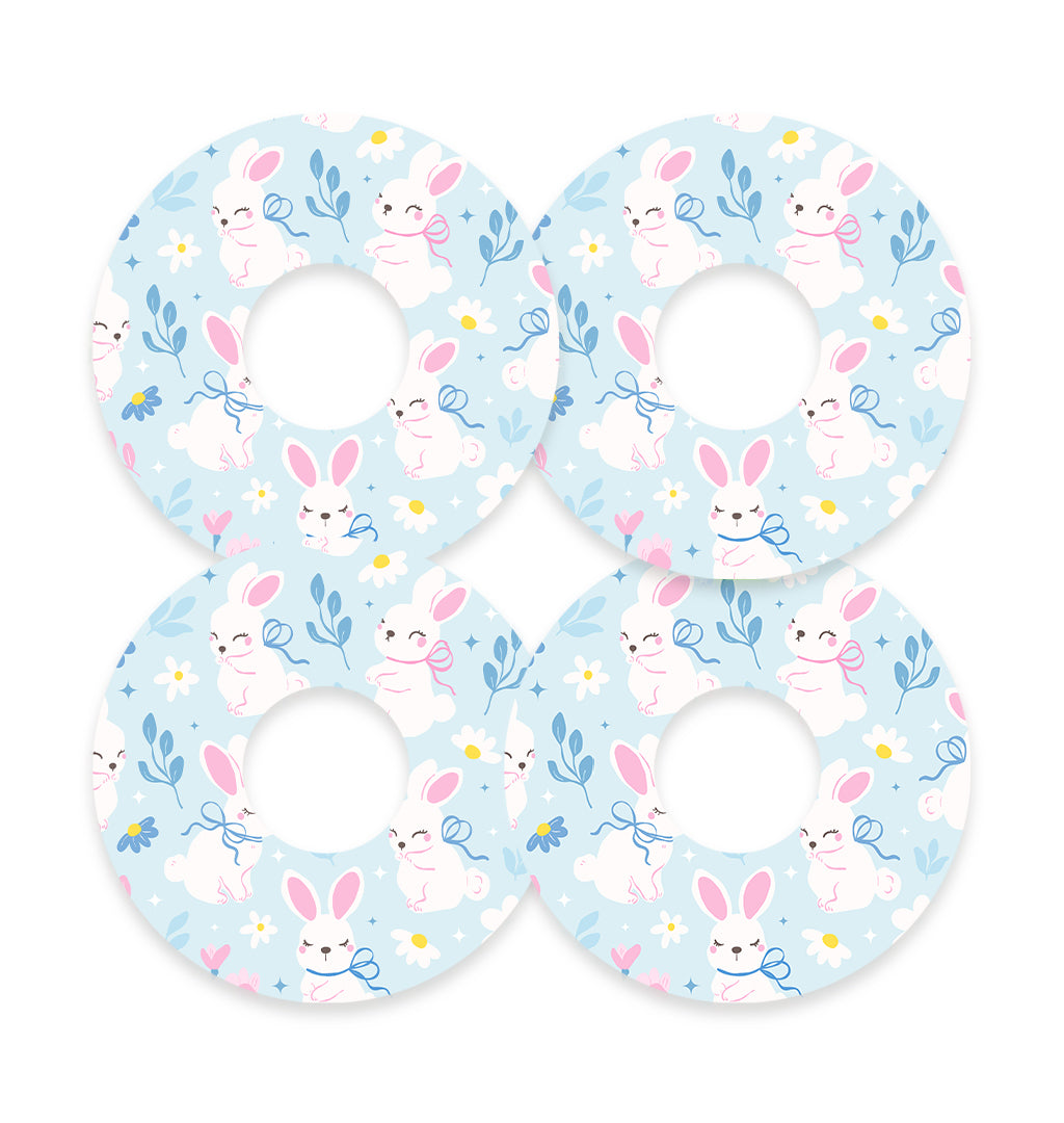 Sweet Bunnies FreeStyle Libre 3 Plus & Lingo  Patch Tape - Pump Peelz