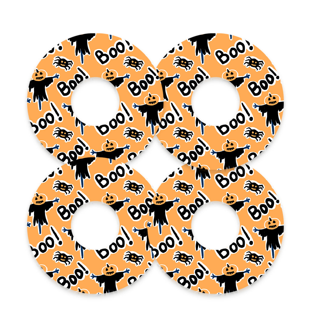Pumpkin Boo FreeStyle Libre 3 Plus & Lingo  Patch Tape - Pump Peelz