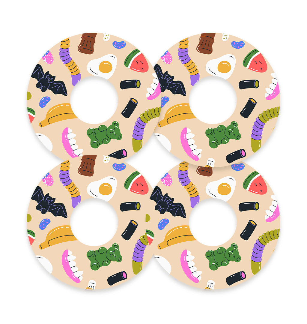 Candy Chaos FreeStyle Libre 3 Plus & Lingo  Patch Tape - Pump Peelz