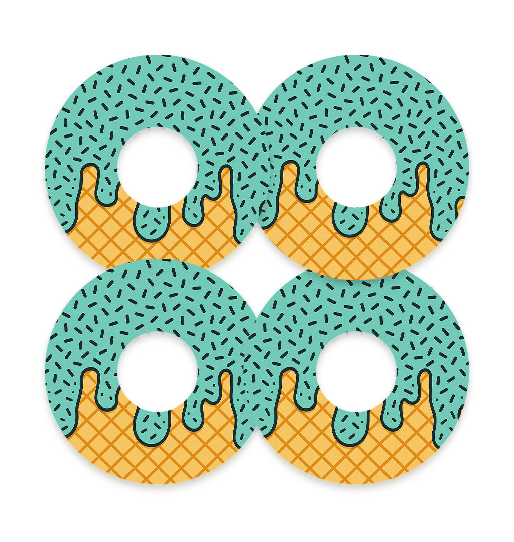 Ice Cream Social FreeStyle Libre 3 Plus & Lingo  Patch Tape - Pump Peelz