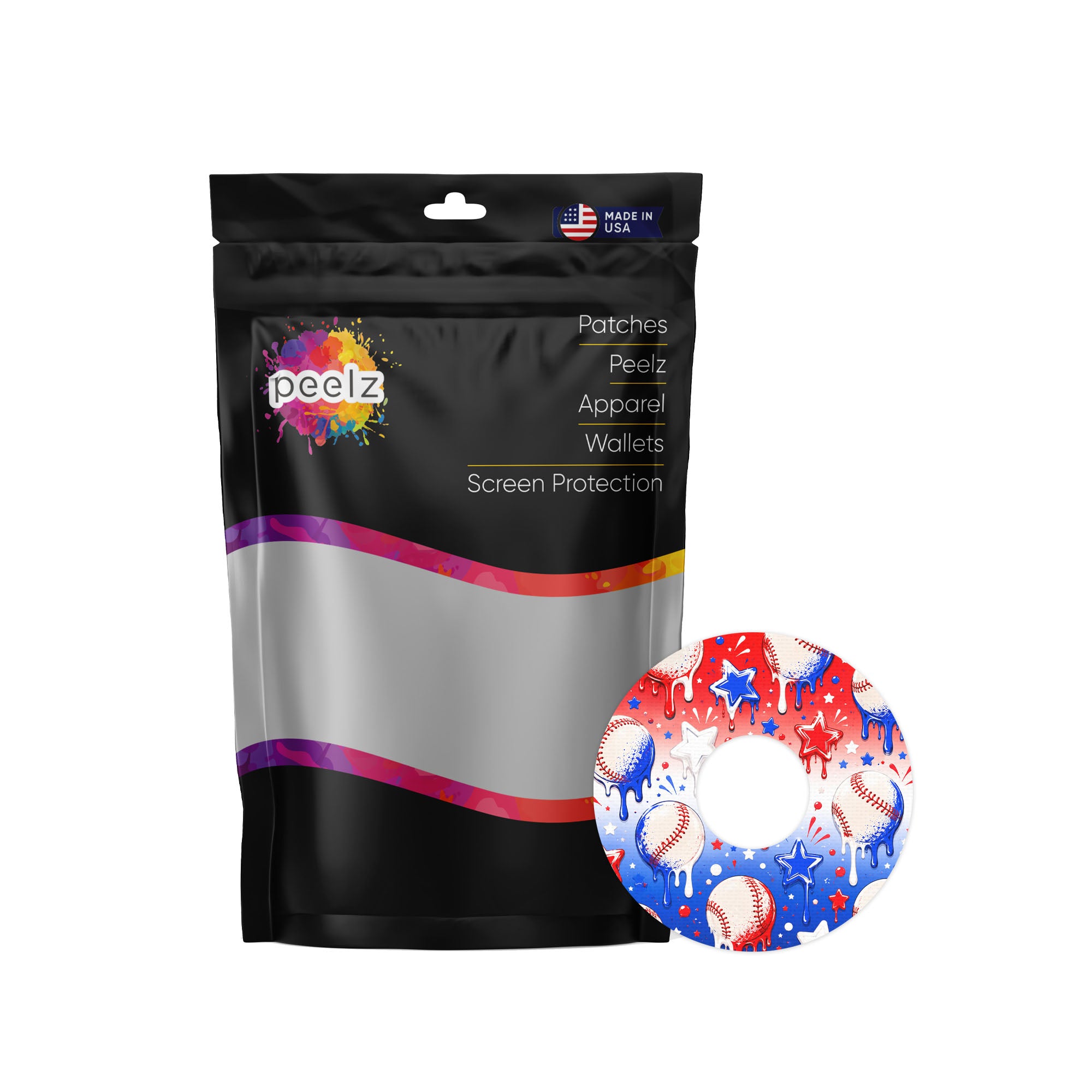 Liberty League FreeStyle Libre 3 Plus & Lingo  Patch Tape - Pump Peelz
