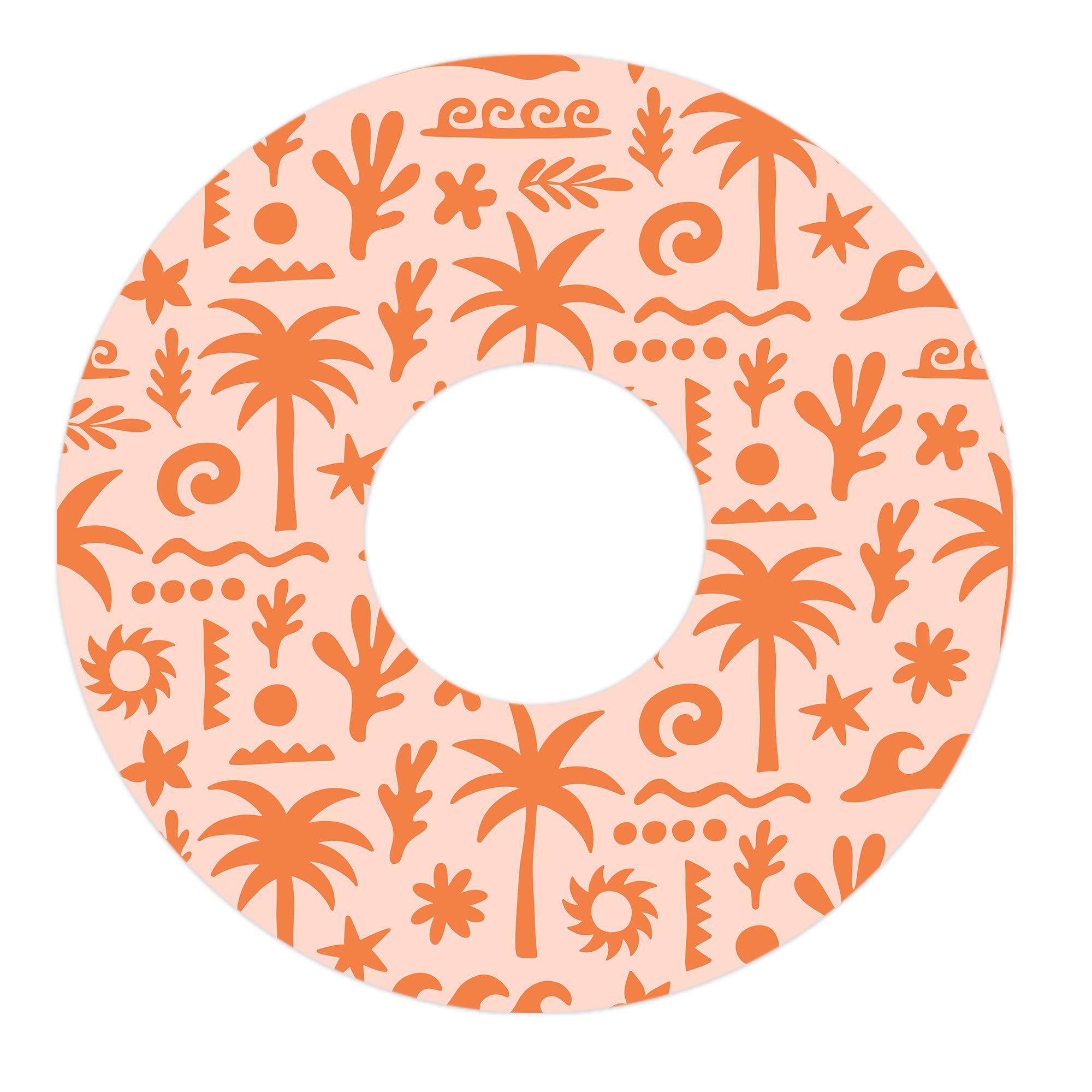 Terracotta Tides FreeStyle Libre 3 Plus & Lingo  Patch Tape - Pump Peelz