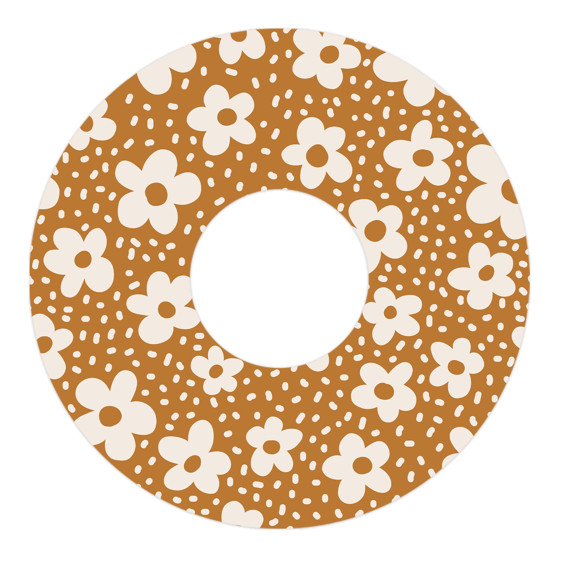 Caramel Daisies FreeStyle Libre 3 Plus & Lingo  Patch Tape - Pump Peelz