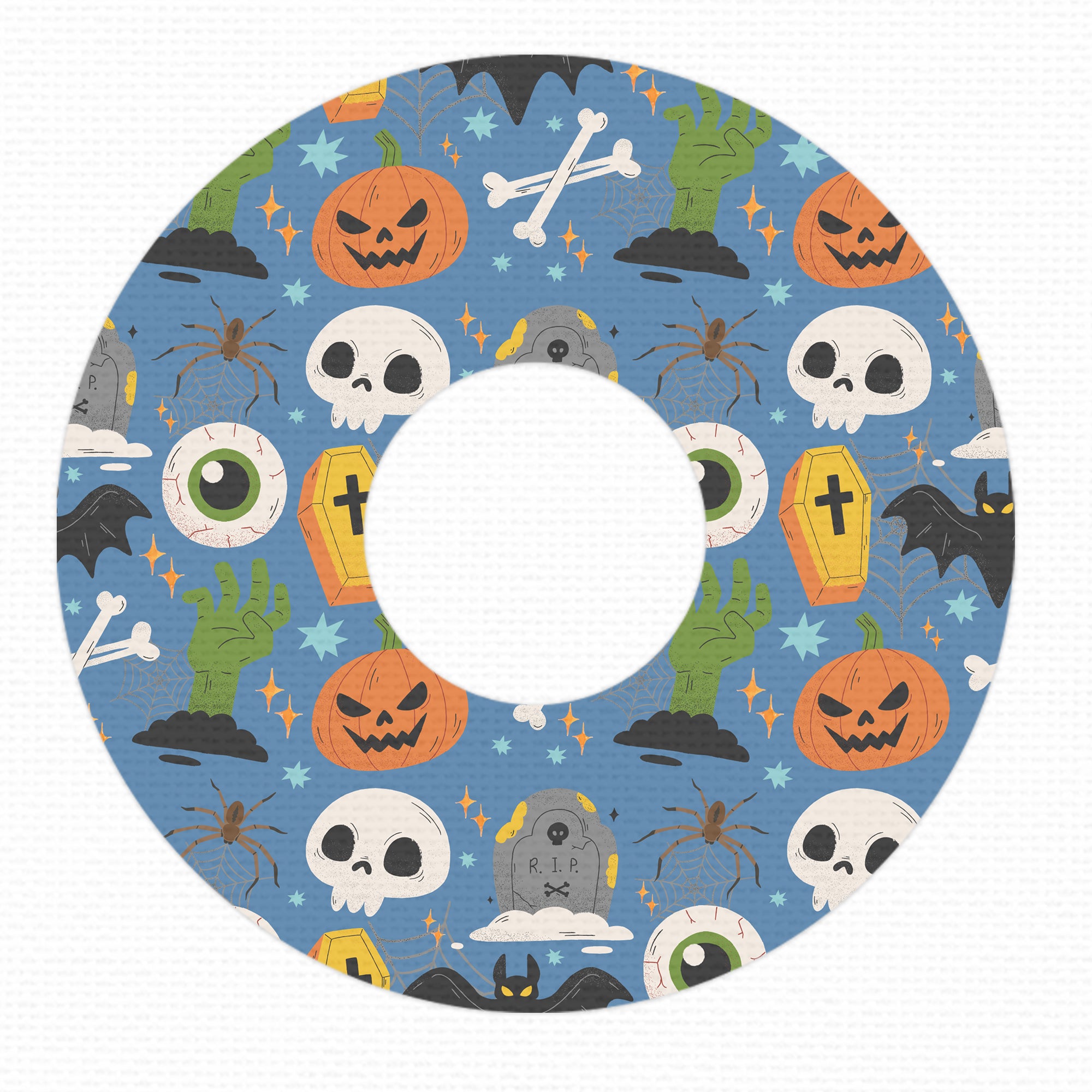 Spooky Night FreeStyle Libre 3 Plus & Lingo  Patch Tape - Pump Peelz