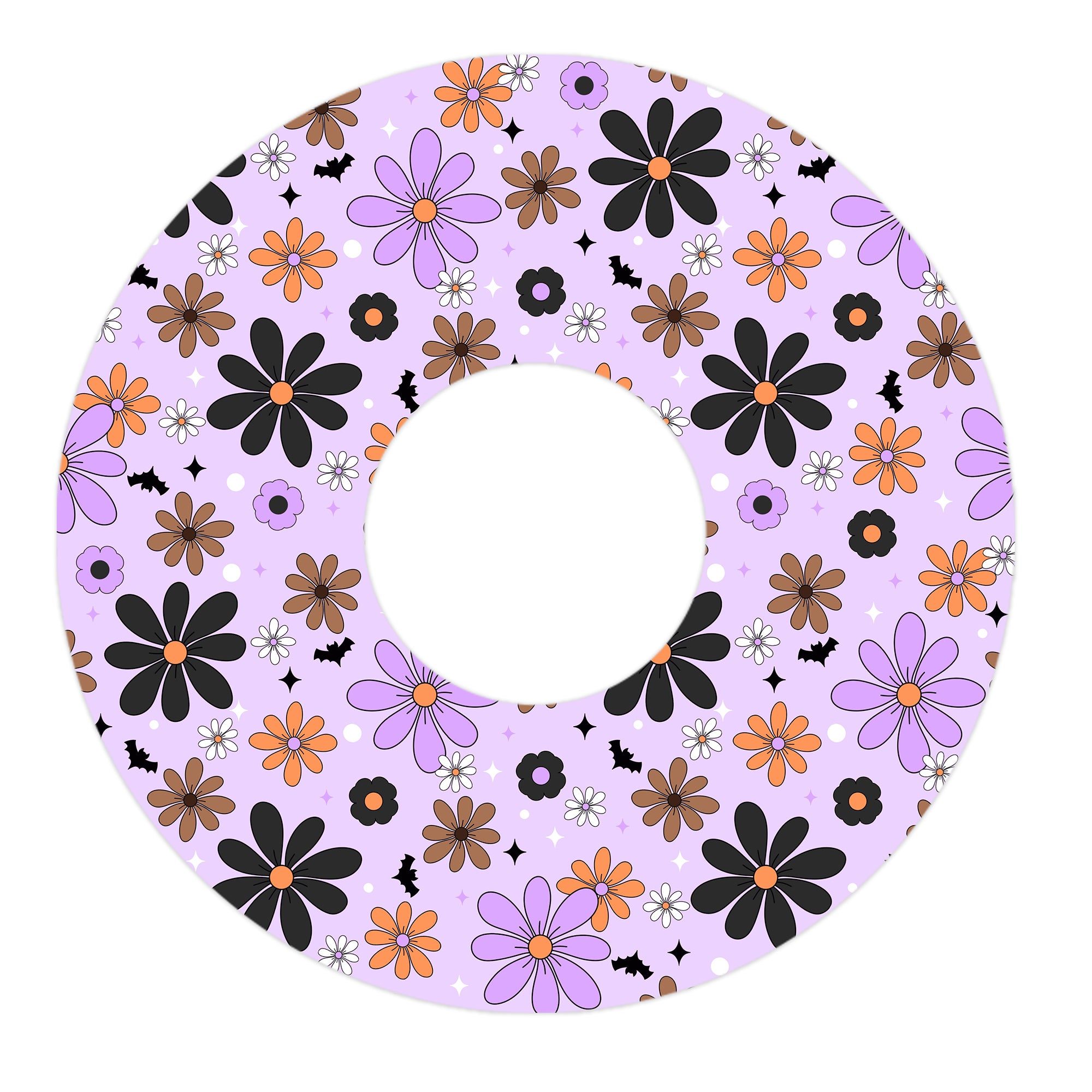 Batty Blooms FreeStyle Libre 3 Plus & Lingo  Patch Tape - Pump Peelz