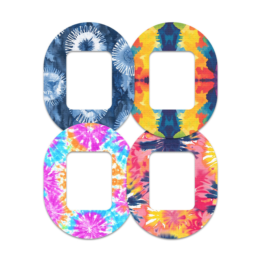 Tie Dye Variety Pack Tandem Mobi Decorative Patch Tape - Pump Peelz