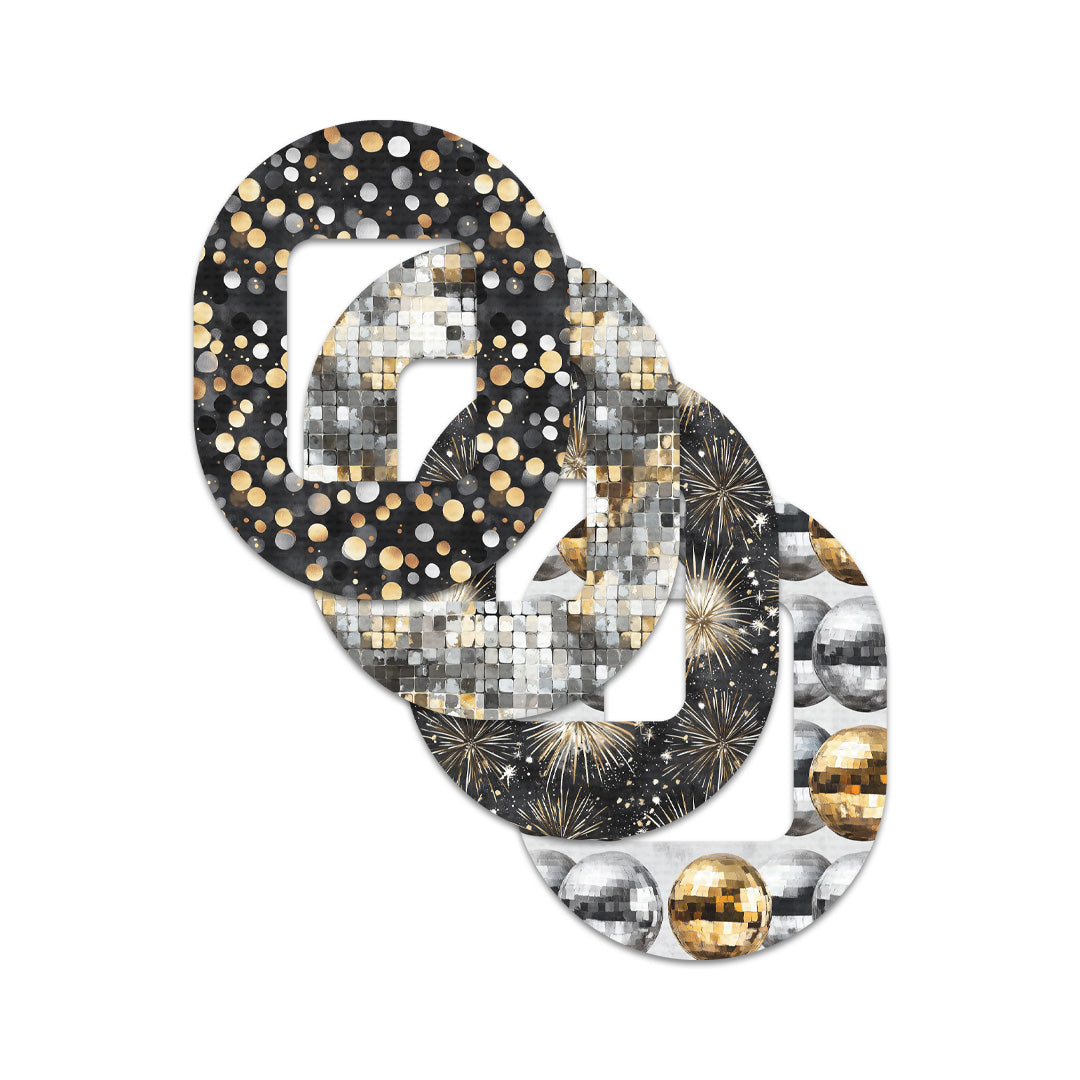 Champagne Glow Variety Tandem Mobi Decorative Patch Tape - Pump Peelz