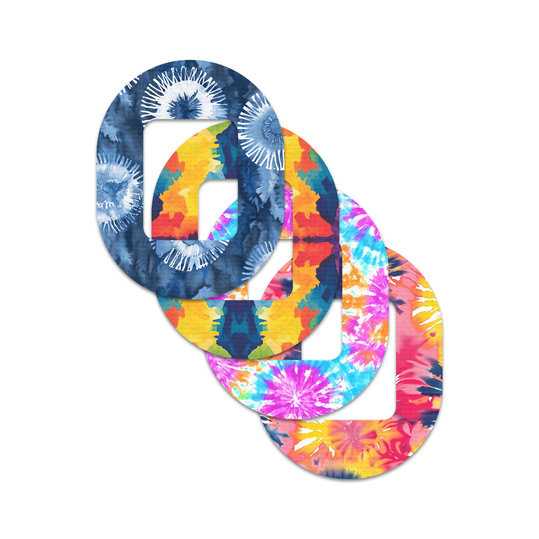 Tie Dye Variety Pack Tandem Mobi Decorative Patch Tape - Pump Peelz