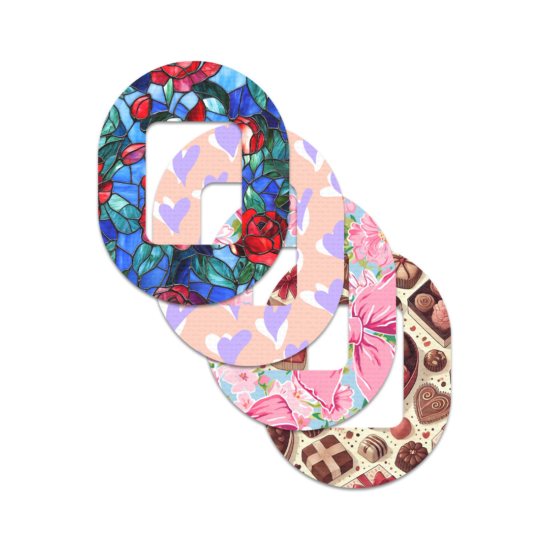 Valentines 2025 Variety Pack Tandem Mobi Decorative Patch Tape - Pump Peelz