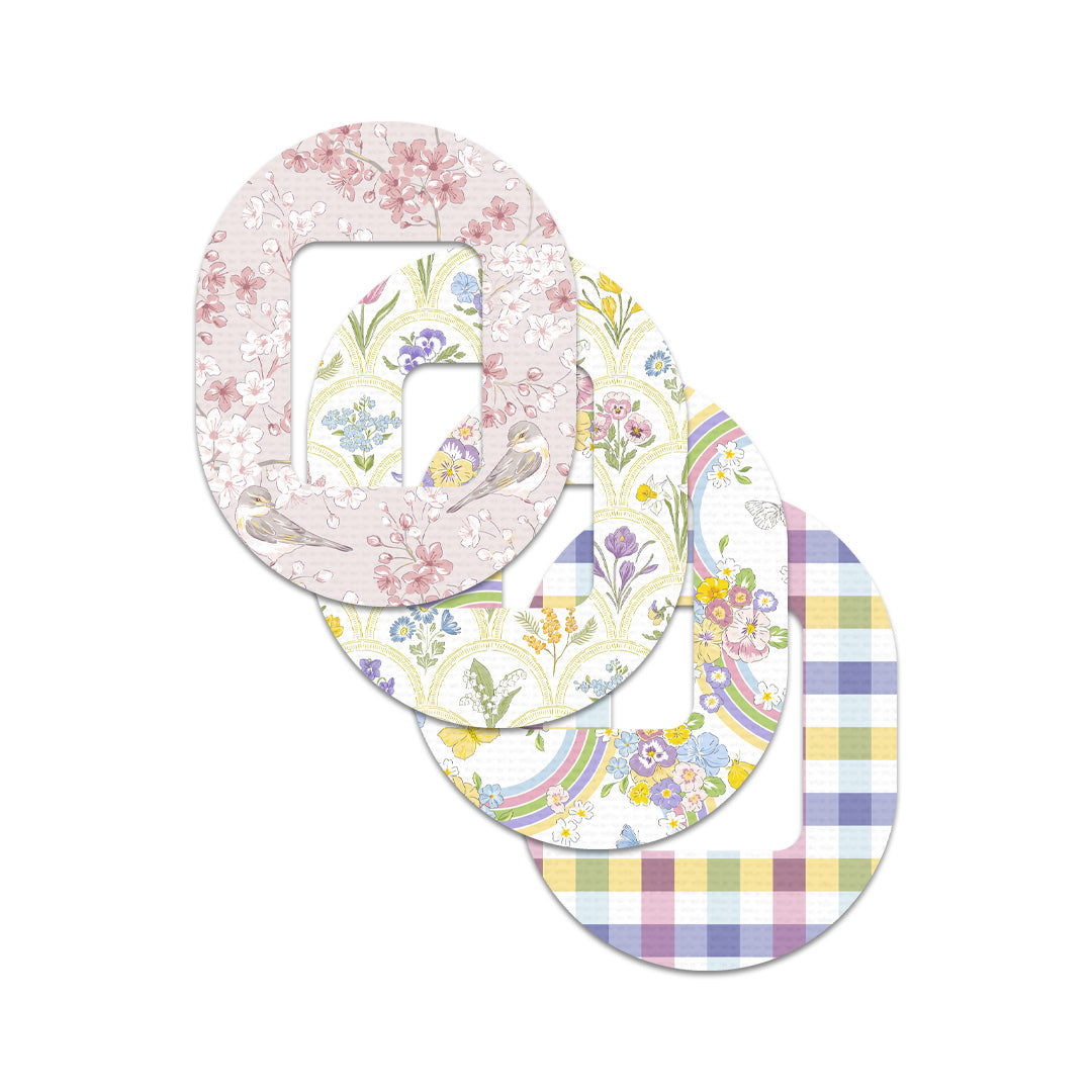 Spring Variety Tandem Mobi Decorative Patch Tape - Pump Peelz