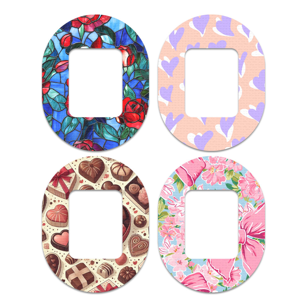 Valentines 2025 Variety Pack Tandem Mobi Decorative Patch Tape - Pump Peelz