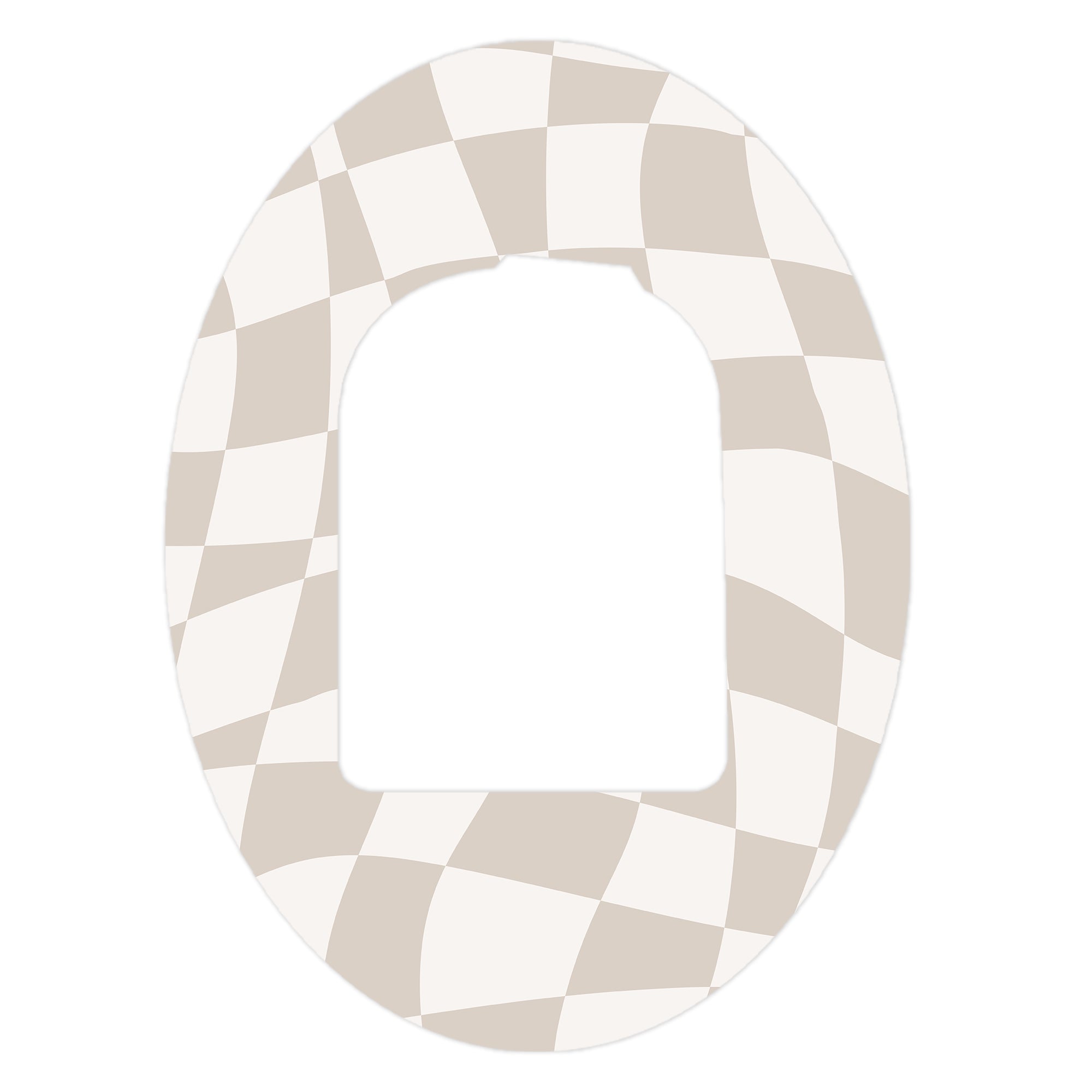 Creamy Check Pod Patch Tape - Pump Peelz