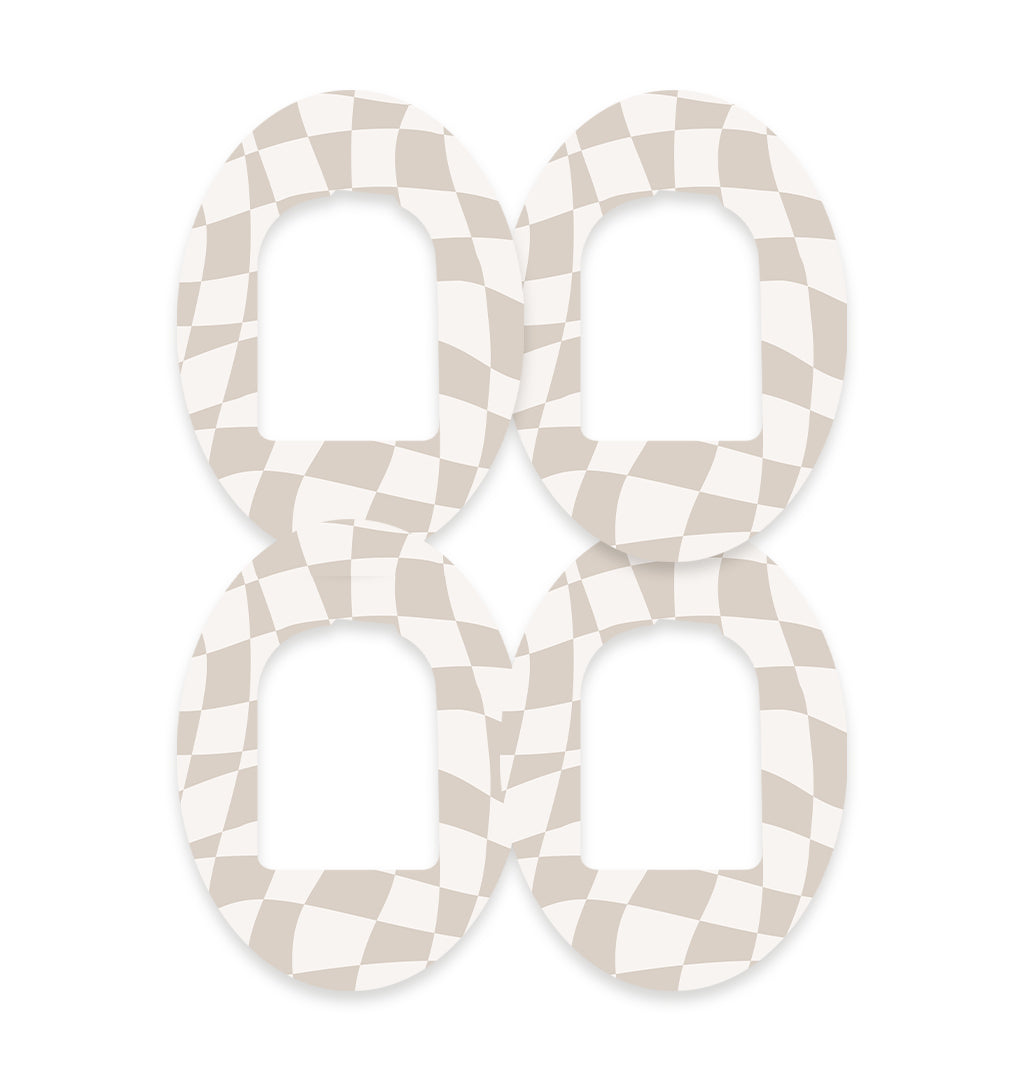 Creamy Check Pod Patch Tape - Pump Peelz