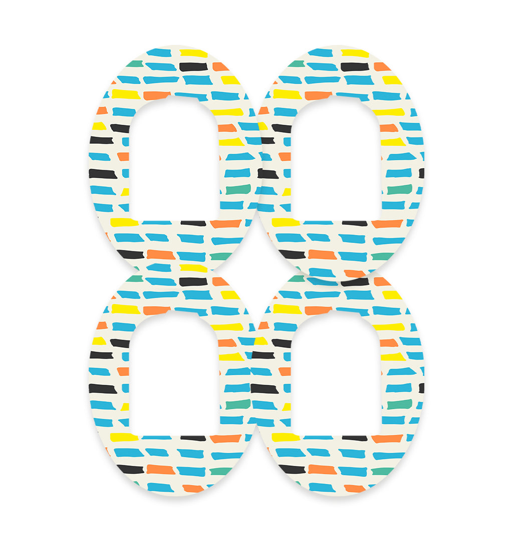 Colorful Sticks Pod Patch Tape - Pump Peelz