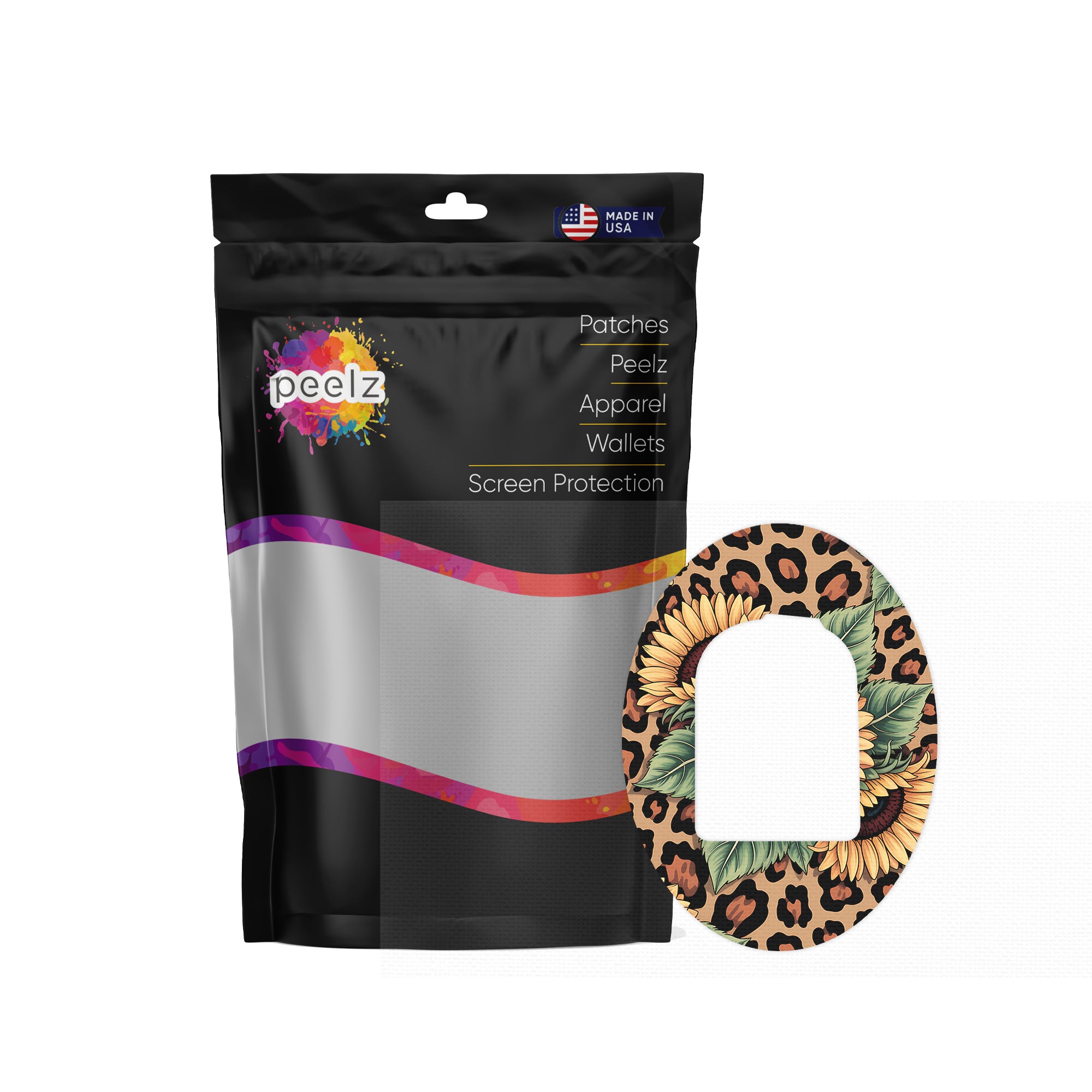 Wild Sunflower Pod Patch Tape - Pump Peelz