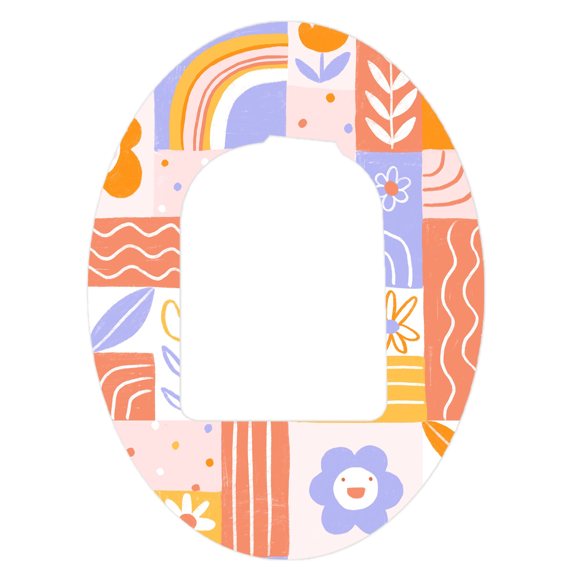 Wildflower Doodle Pod Patch Tape - Pump Peelz