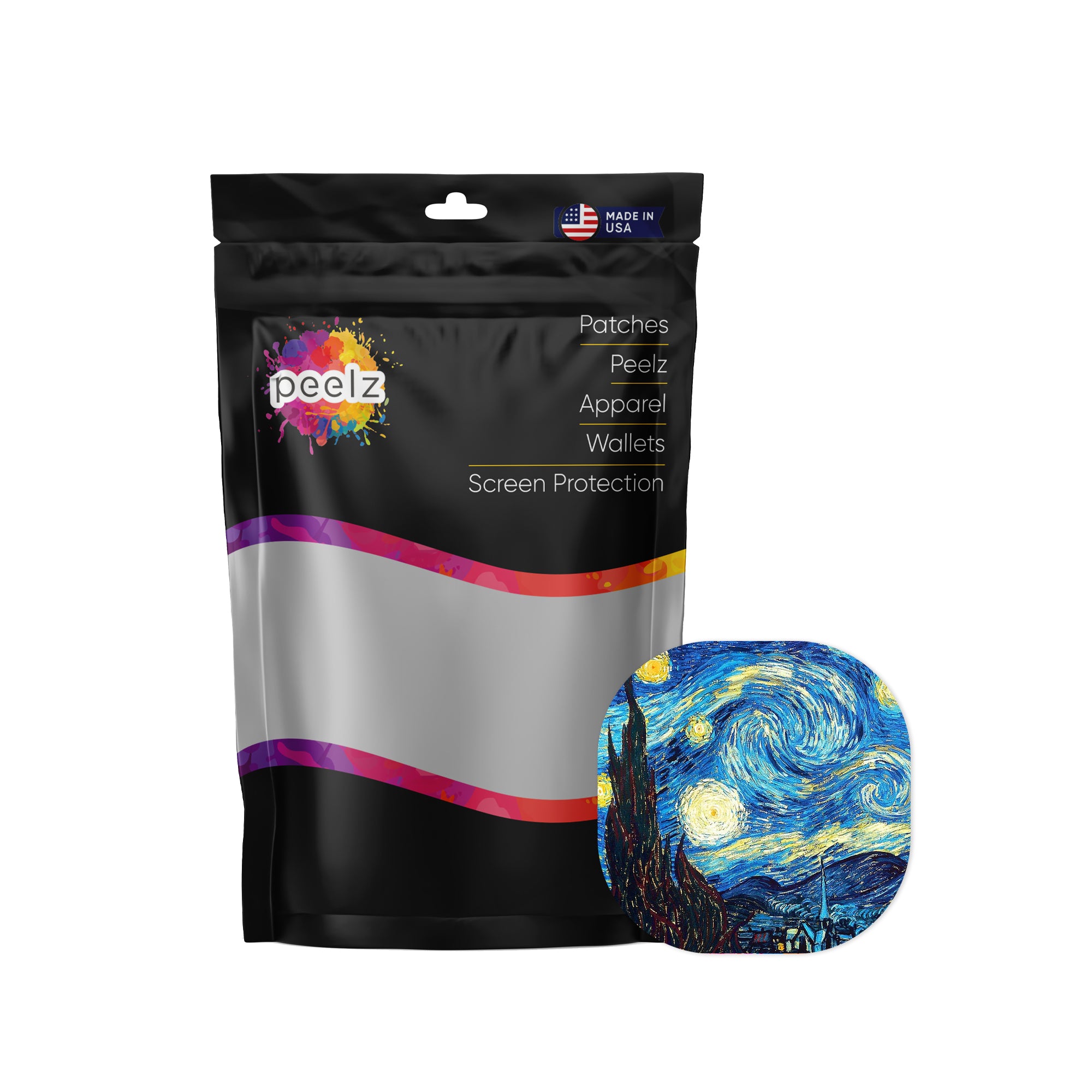 Starry Night Overpatch Tape - Pump Peelz