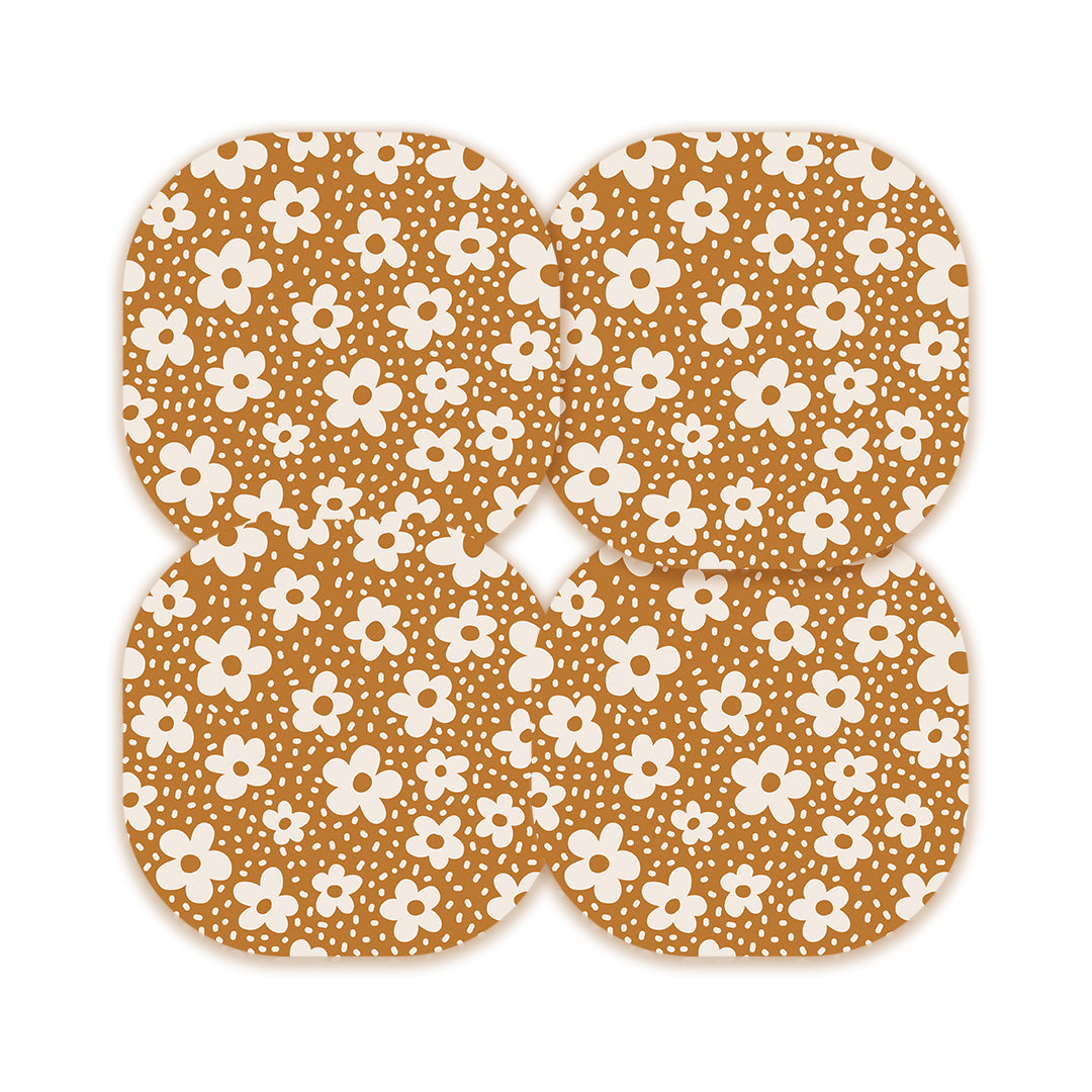 Caramel Daisies Overpatch Tape - Pump Peelz