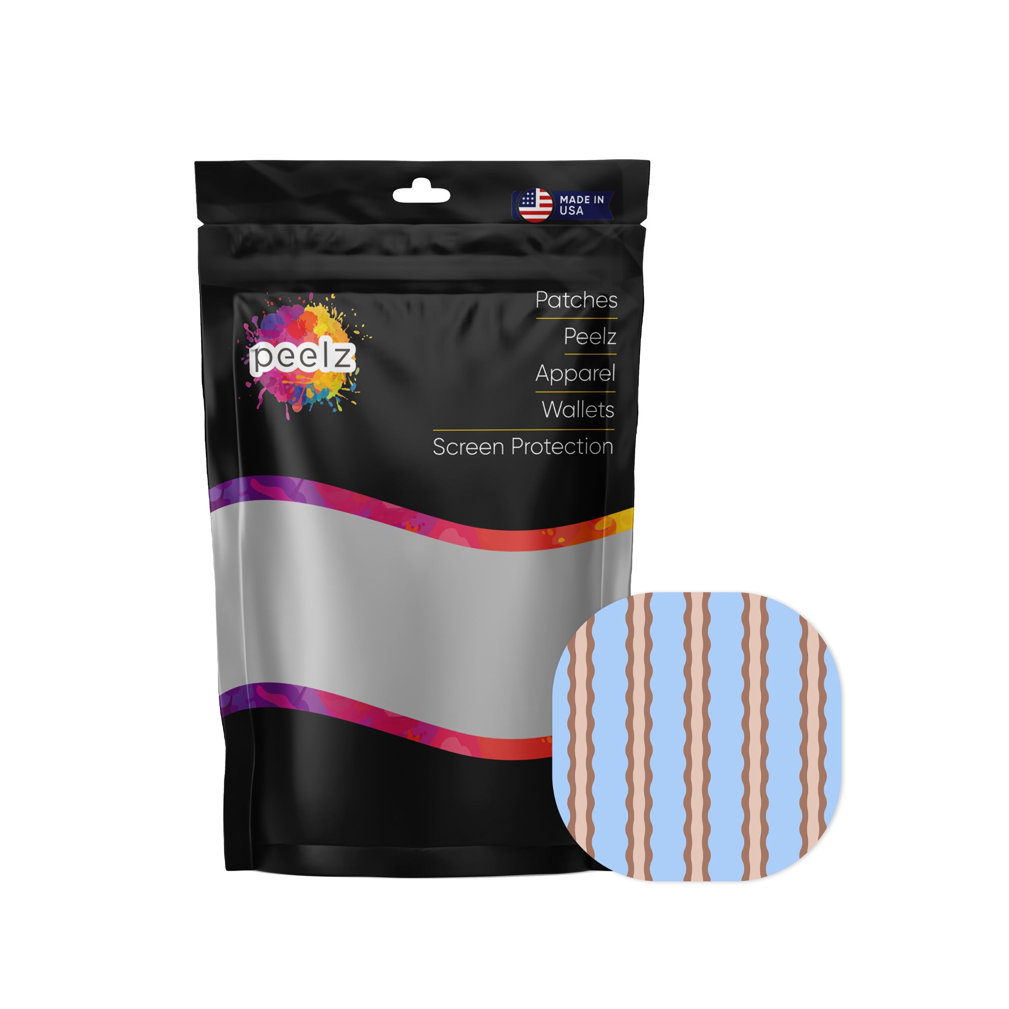 Boardwalk Waves Overpatch Tape - Pump Peelz