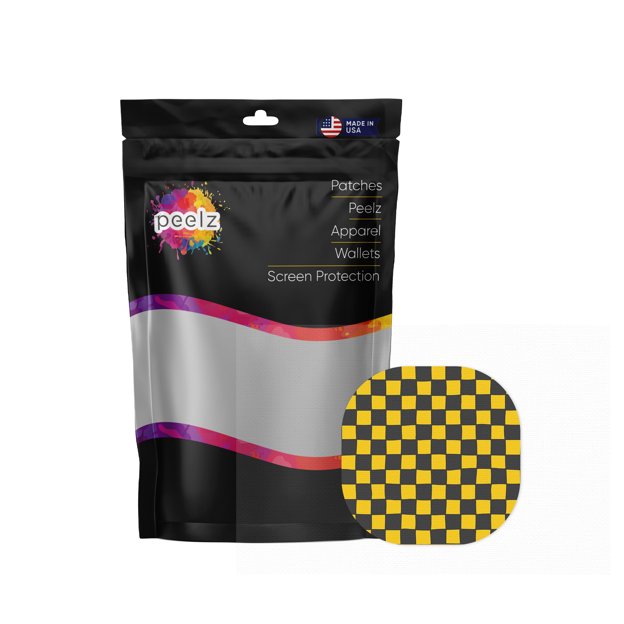 Charlie Check Overpatch Tape - Pump Peelz