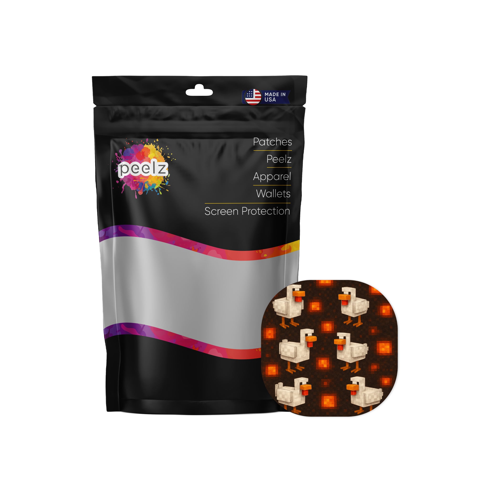 Inferno Chicken Overpatch Tape - Pump Peelz