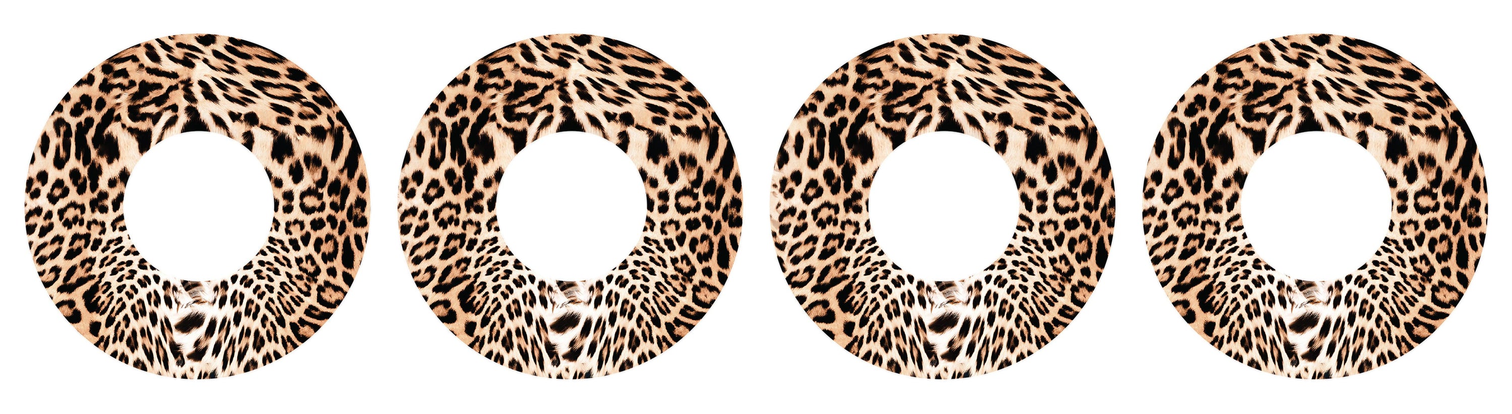 Leopard Print Patch+ Tape Designed for the FreeStyle Libre 2 - Pump Peelz