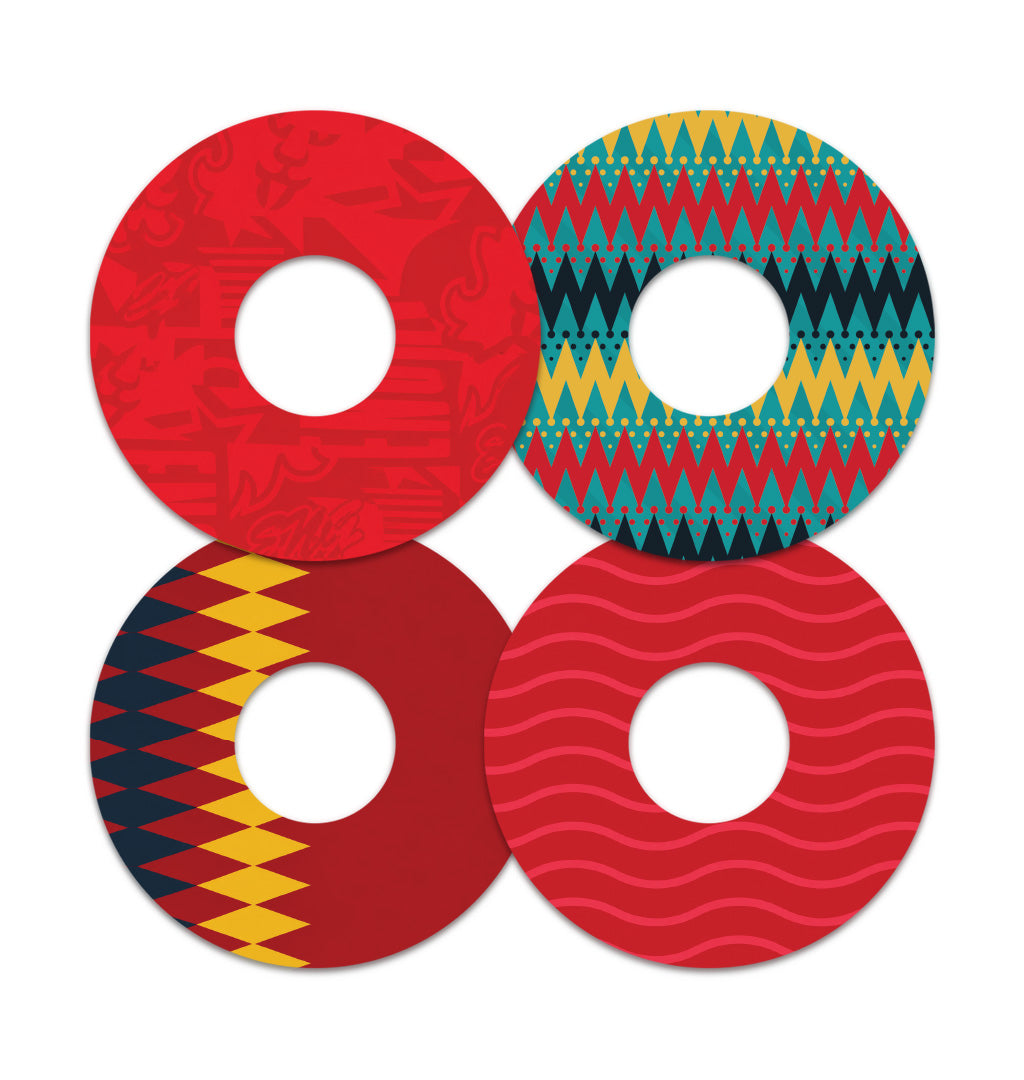Matchday Nations Variety Pack Patch Tape for the Libre 3 Plus & Lingo  - Pump Peelz
