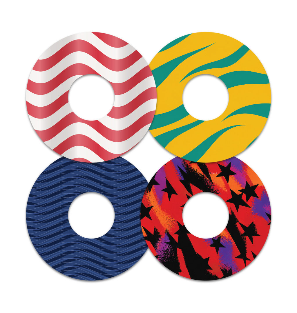 Matchday Nations Variety Pack Patch Tape for the Libre 3 Plus & Lingo  - Pump Peelz