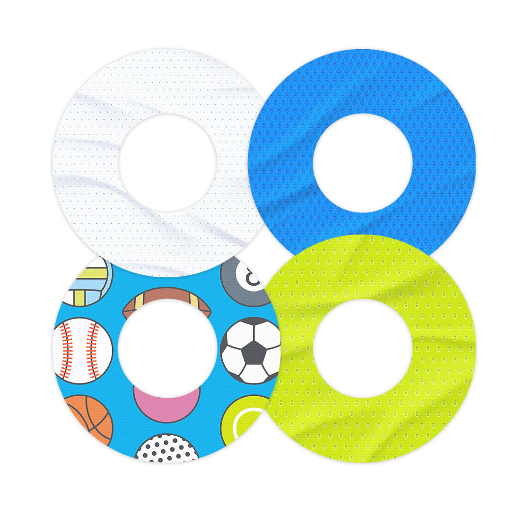 All-Star Patch Variety Patch  Tape Designed for the FreeStyle Libre 2 - Pump Peelz