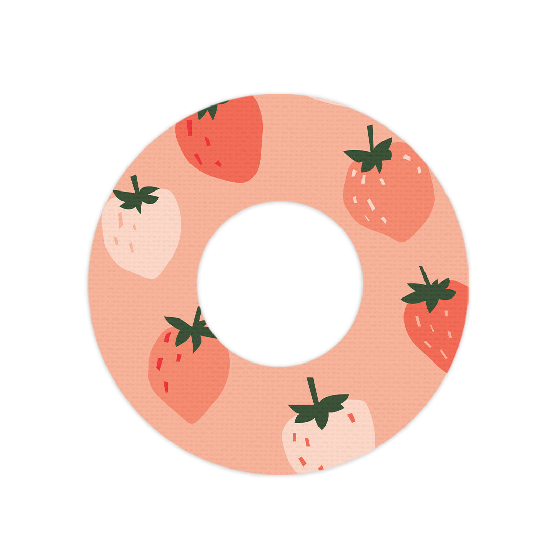 Strawberry Sweet Freestyle Libre 2 Patch Tape - Pump Peelz