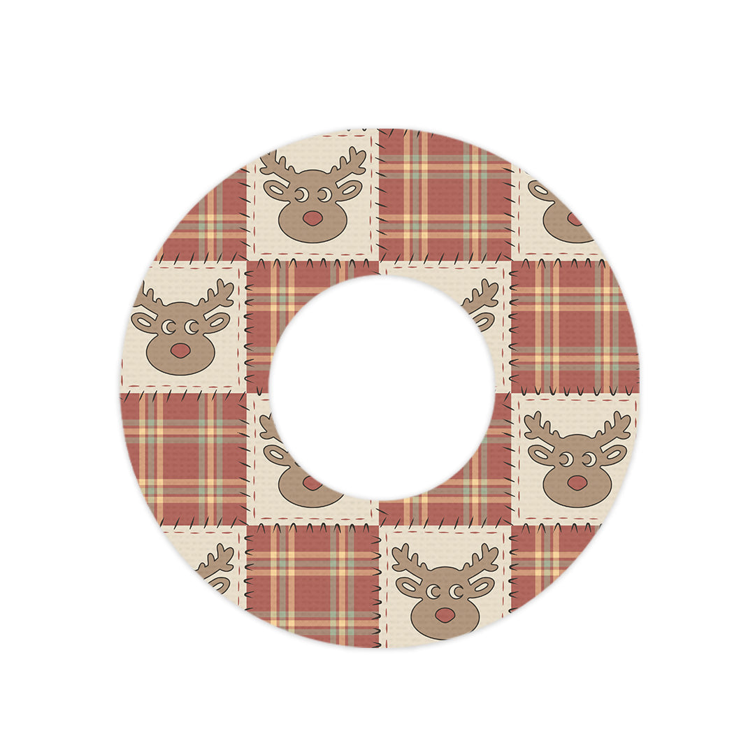Rustic Reindeer Freestyle Libre 2 Patch Tape - Pump Peelz