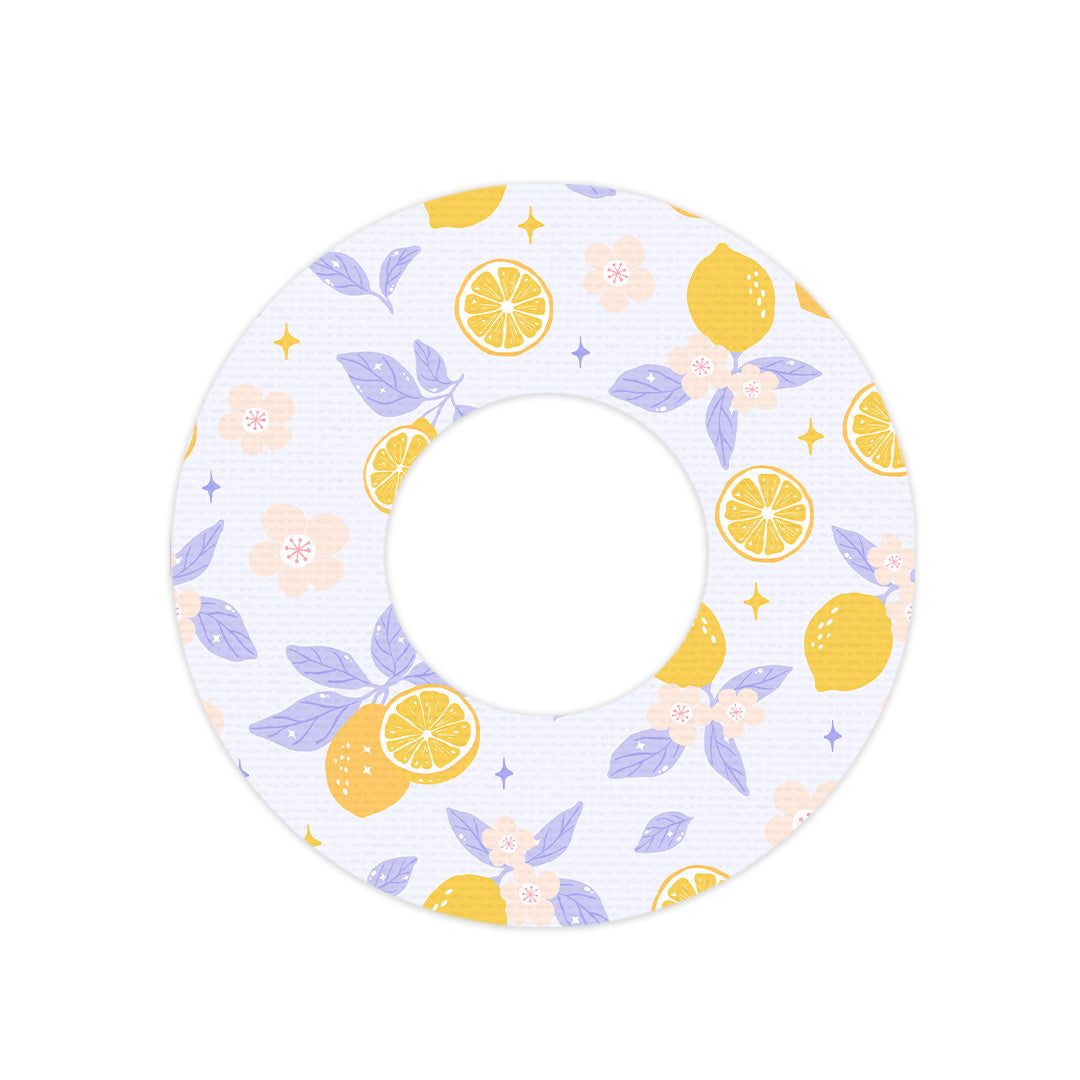 Lemon Lavender Freestyle Libre 2 Patch Tape - Pump Peelz