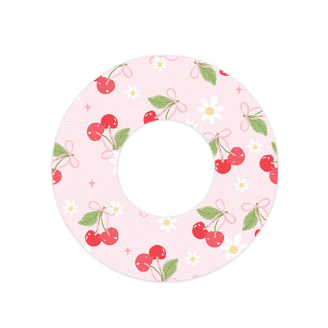 Cherry Coquette Freestyle Libre 2 Patch Tape - Pump Peelz