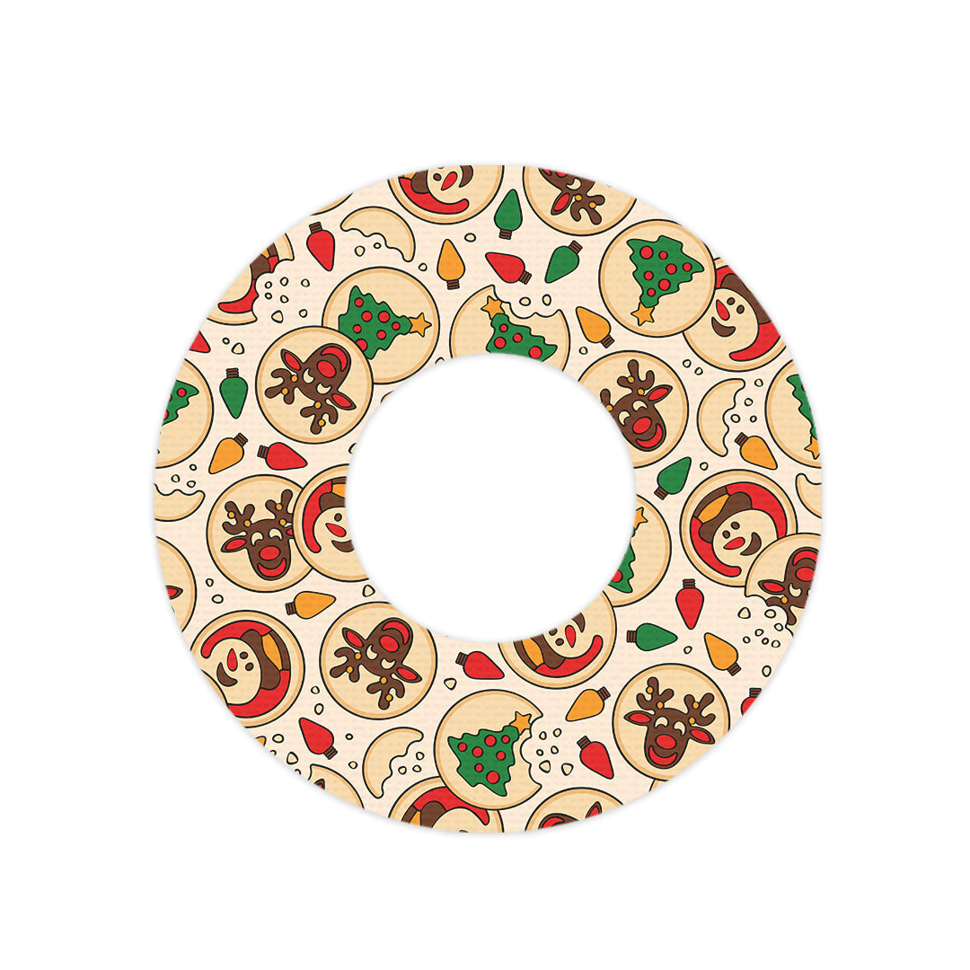 Santa's Cookies Freestyle Libre 2 Patch Tape - Pump Peelz