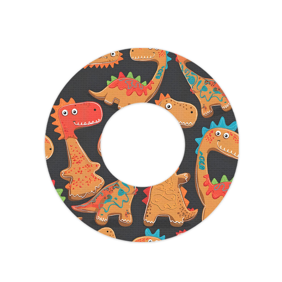 Jurassic Gingerbread Freestyle Libre 2 Patch Tape - Pump Peelz