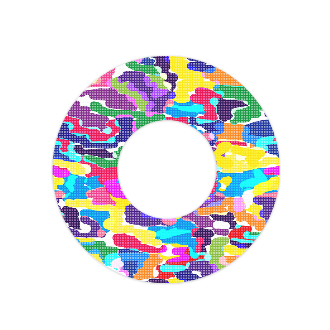 Pixel Splash Camo Freestyle Libre 2 Patch Tape - Pump Peelz