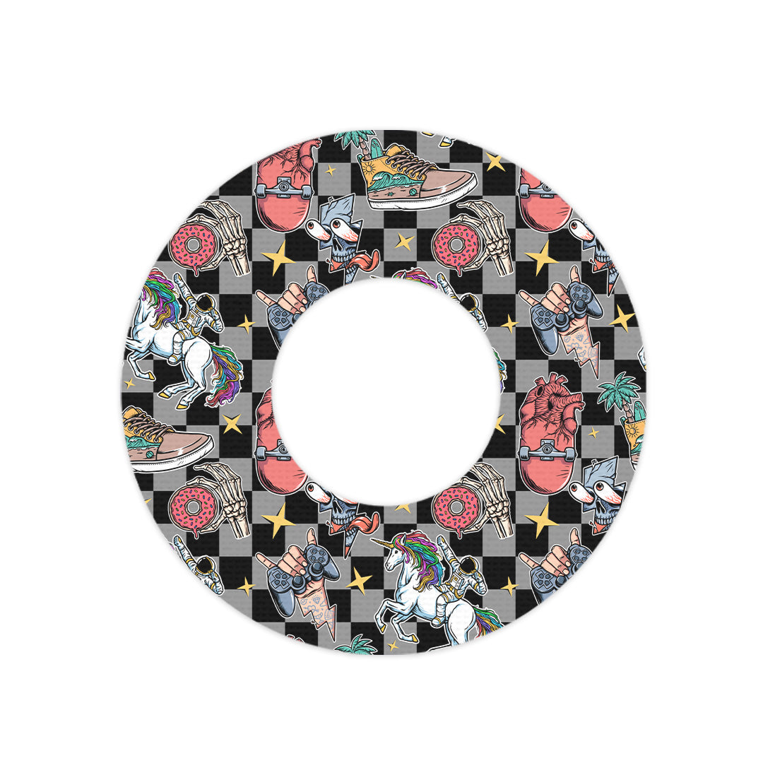 Totally Radical Freestyle Libre 2 Patch Tape - Pump Peelz