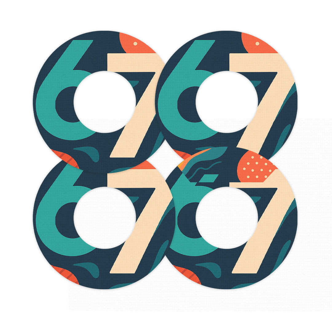 6/7 Freestyle Libre 2 Patch Tape - Pump Peelz