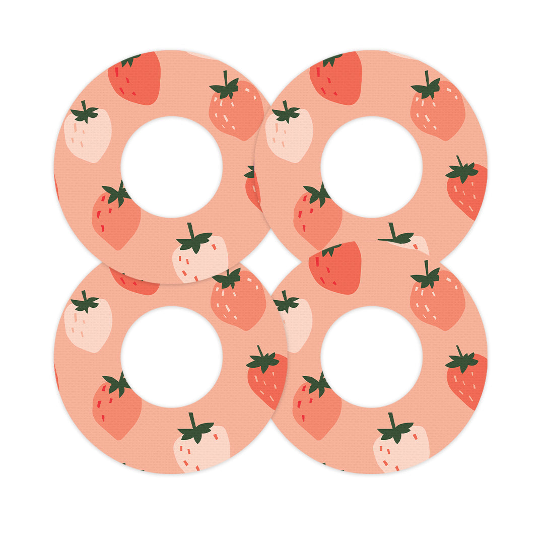 Strawberry Sweet Freestyle Libre 2 Patch Tape - Pump Peelz