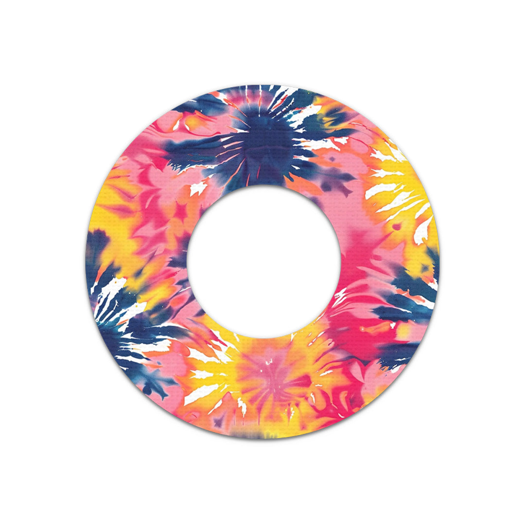 Summer Tie Dye Freestyle Libre 2 Patch Tape - Pump Peelz