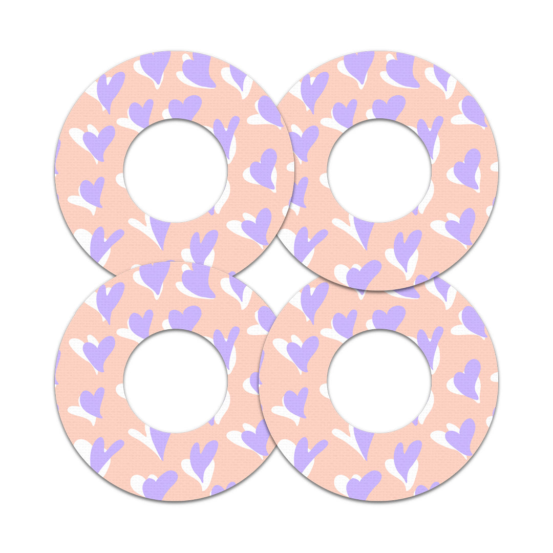 Lavender Love Freestyle Libre 2 Patch Tape - Pump Peelz