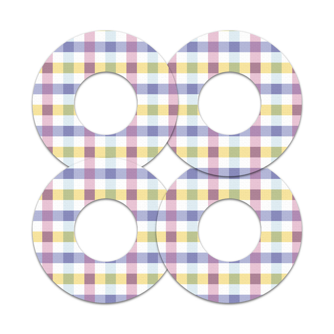 Spring Plaid Freestyle Libre 2 Patch Tape - Pump Peelz