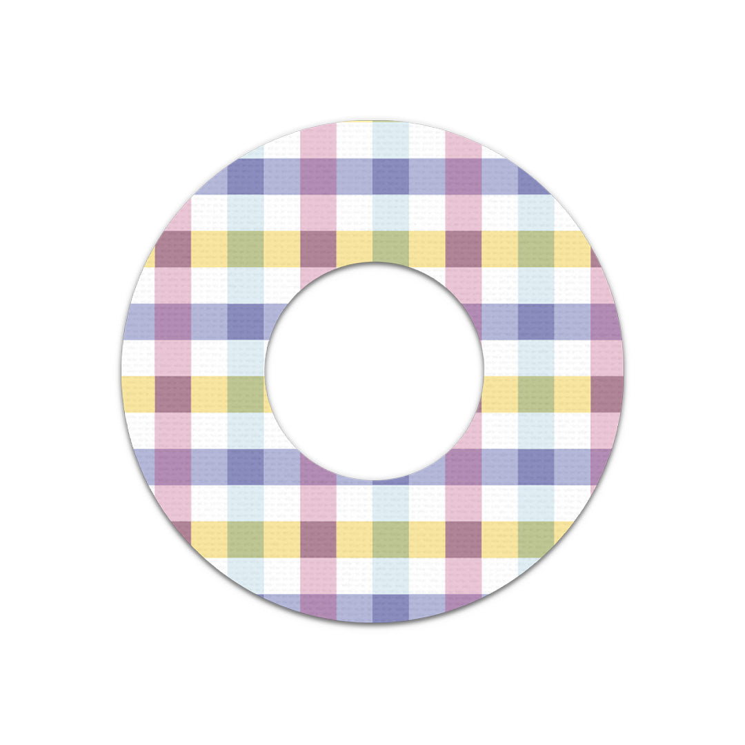 Spring Plaid Freestyle Libre 2 Patch Tape - Pump Peelz