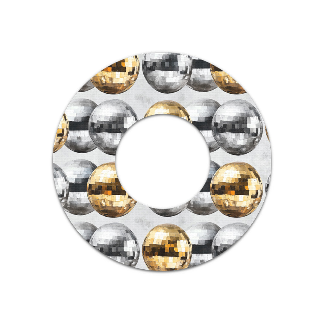 Disco Balls Freestyle Libre 2 Patch Tape - Pump Peelz