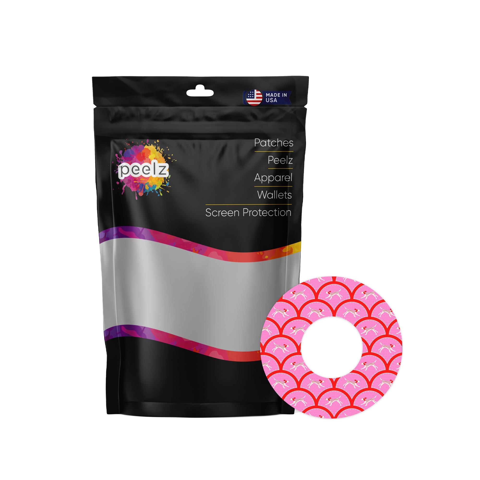 Puppy Love Freestyle Libre 2 Patch Tape - Pump Peelz