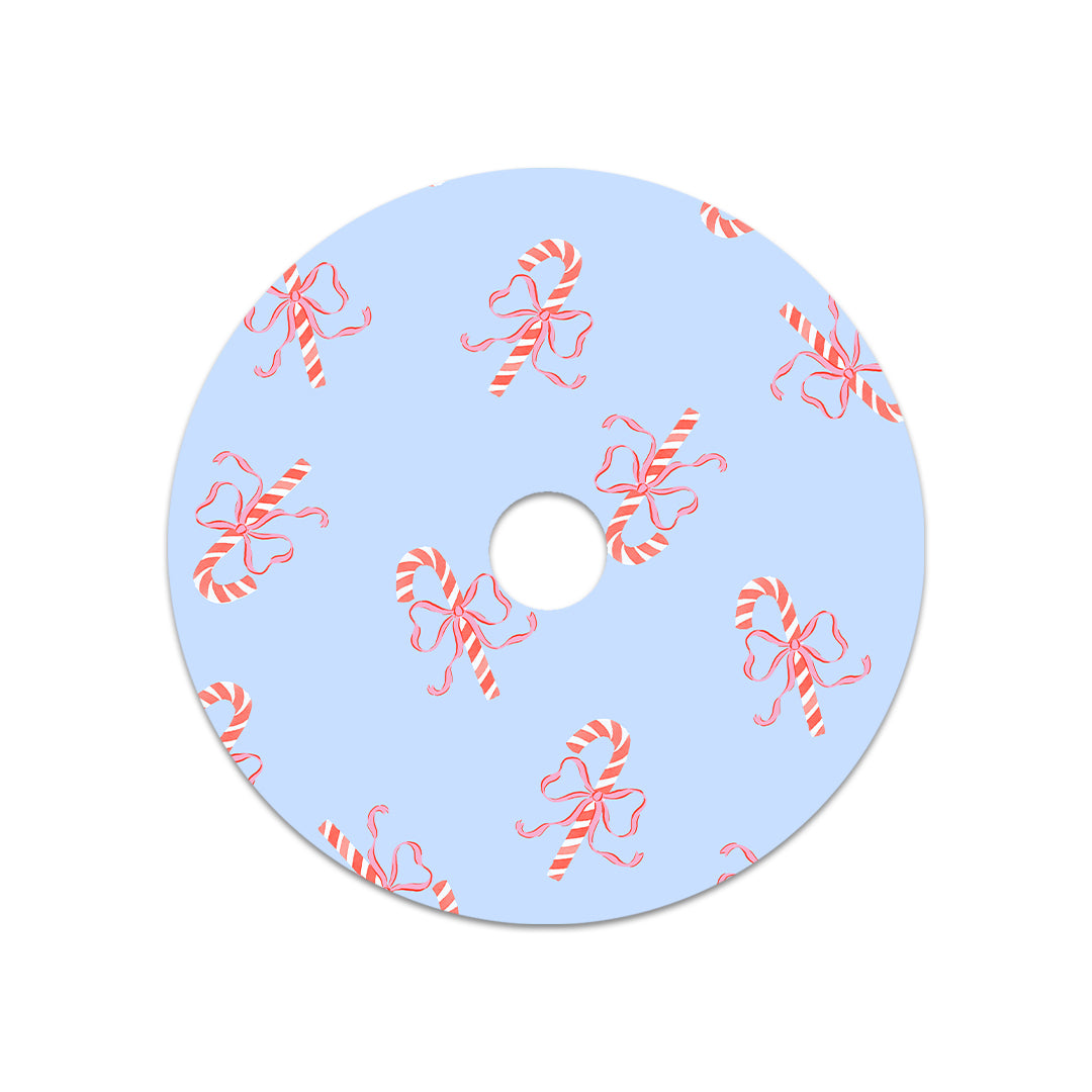 Candy Cane Lane Freestyle Libre 2 Sticker - Pump Peelz