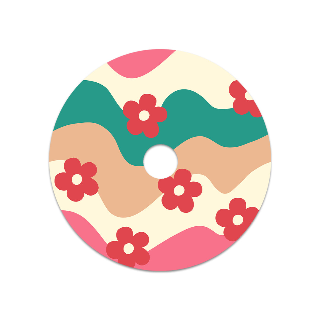 Retro Noel Freestyle Libre 2 Sticker - Pump Peelz