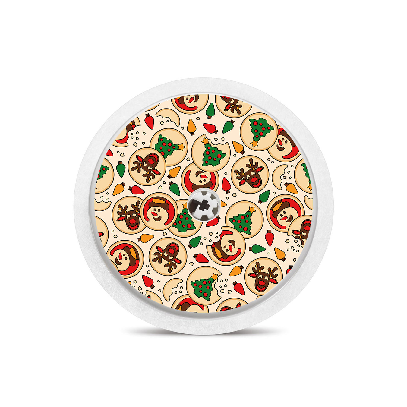 Santa's Cookies Freestyle Libre 2 Sticker - Pump Peelz