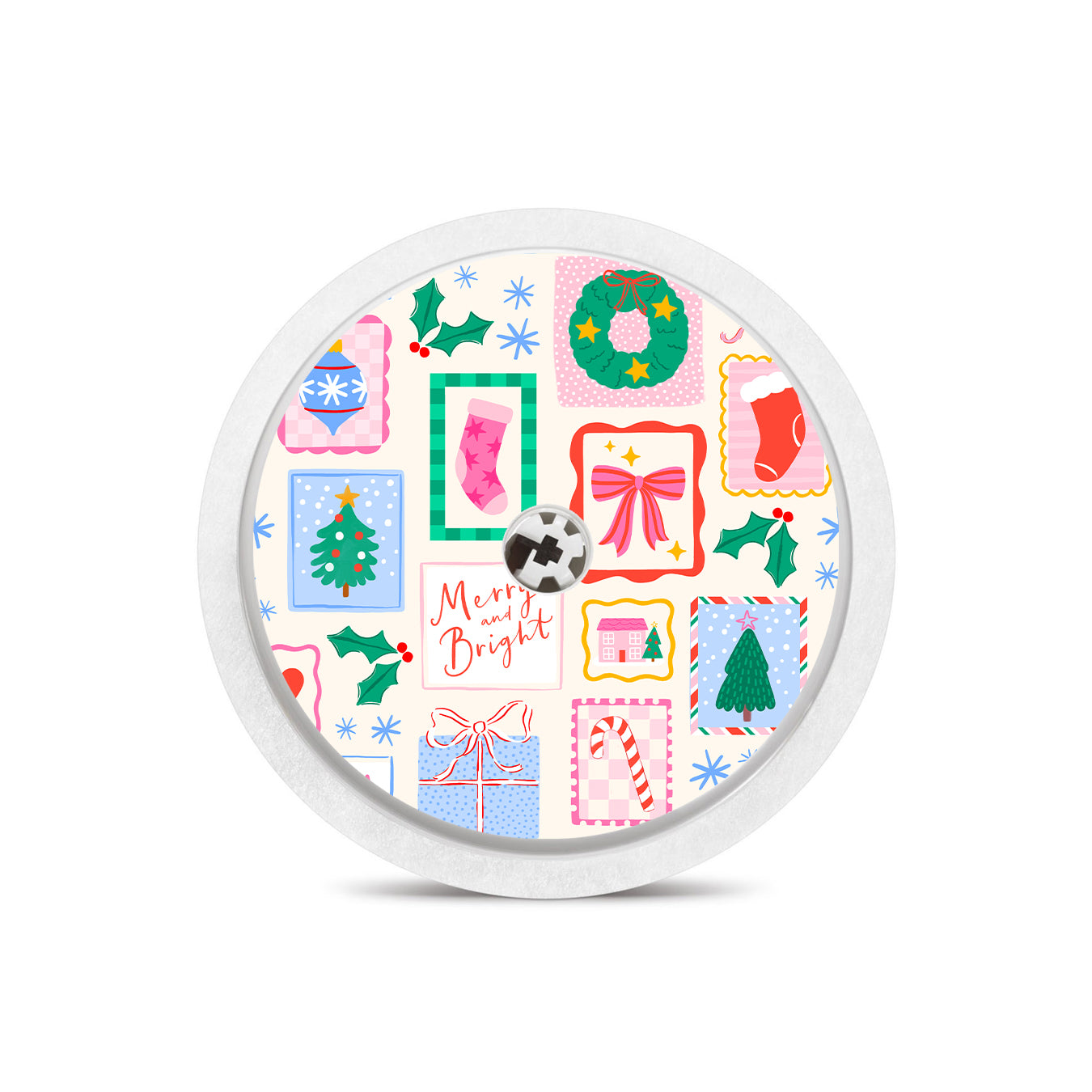 Holiday Greetings Freestyle Libre 2 Sticker - Pump Peelz